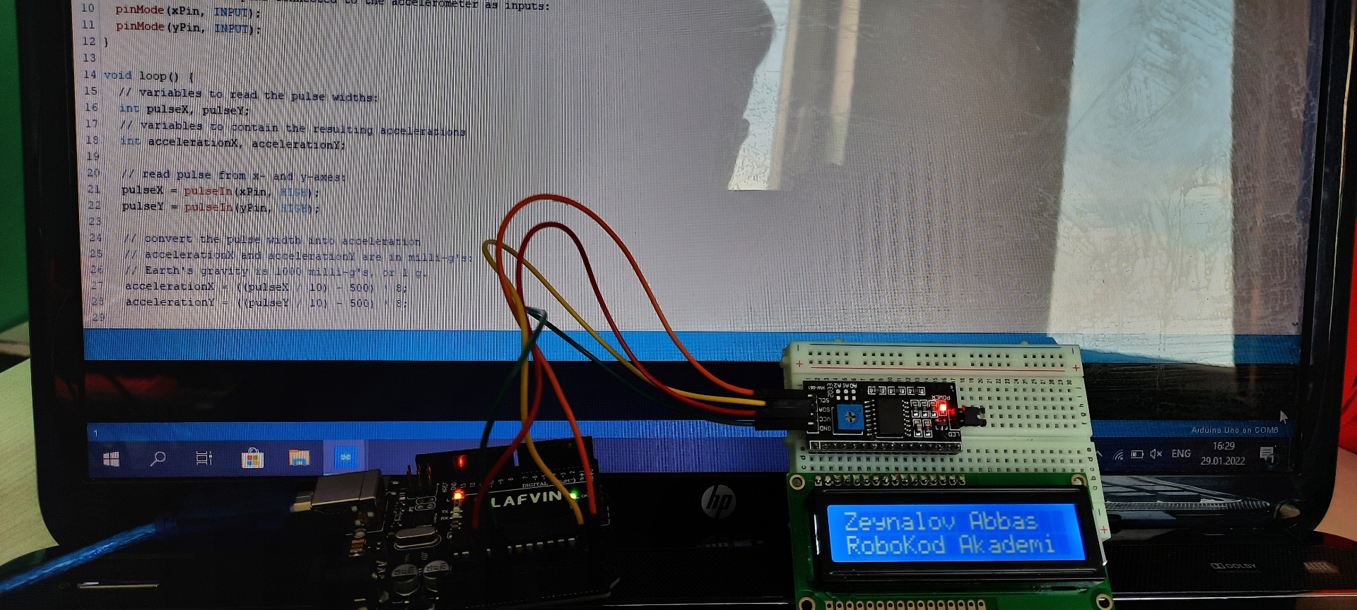 First LCD Interface