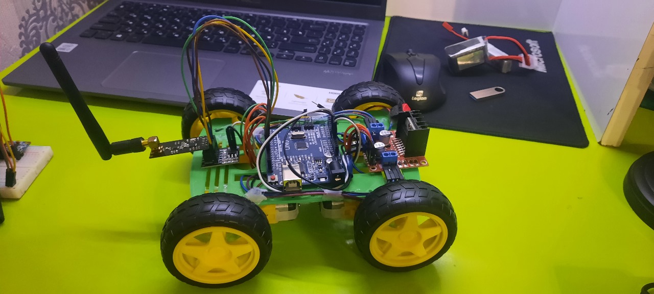 NRF24L01 RC Robot